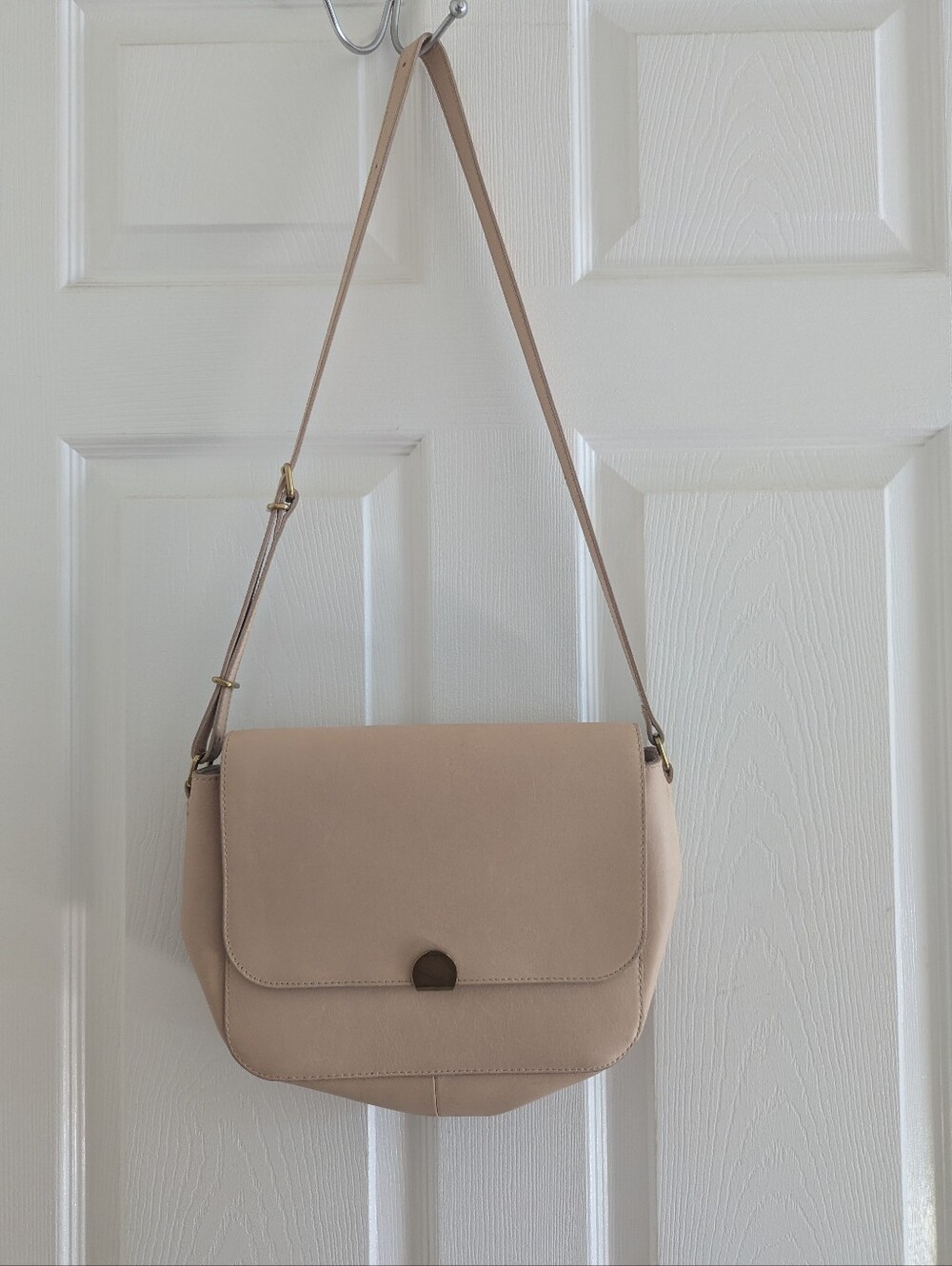 Madewell Beige Women’s Shoulder Bag - Neutral Leather Finish
